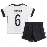 Dječji Nogometni Dres Njemačka Joshua Kimmich #6 Domaci SP 2022 Kratak Rukav (+ Kratke hlače)